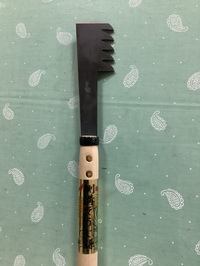 側溝そうじ鎌60ミリ（ハガネ製）