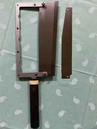 炭切り鋸(鋸刃2種類)