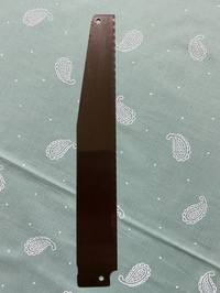 炭切り鋸(波状あさり刃)替刃1枚