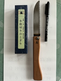 華道用折り込み鋸120ミリ(荒目)