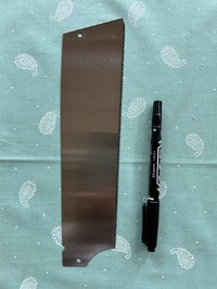 サンドイッチフレームソー(竹切り替刃) 1枚