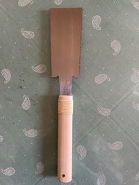 バイオリン鋸　両刃120ミリ