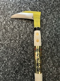 蛇の天敵鎌　小　80ミリ　(右利き、左利き両用)