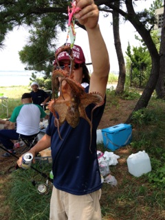 釣りクラブ部長の座争奪戦&BBQ