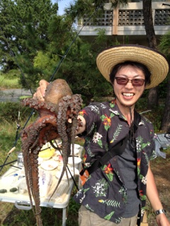 釣りクラブ部長の座争奪戦&BBQ