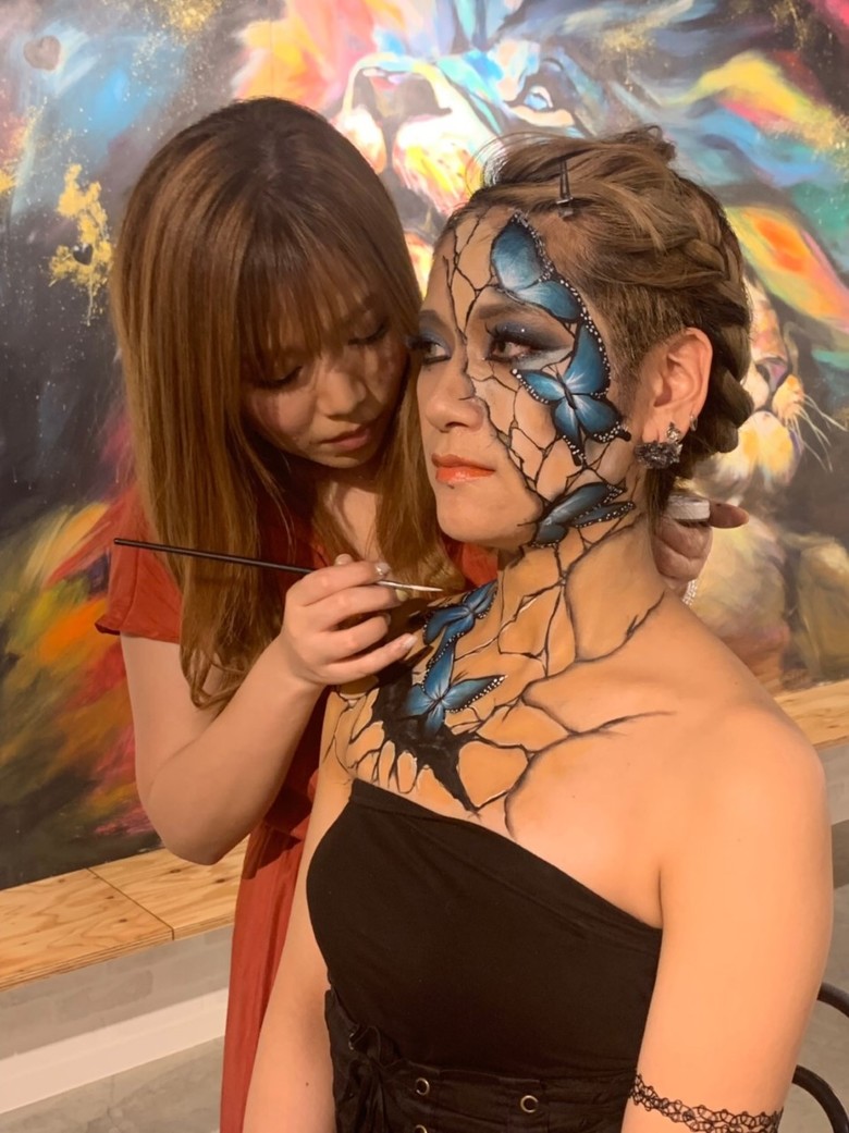 BODYPAINTING - ボディメイクアップサロン＆スクール dorryart東京・福岡