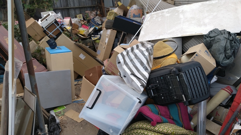 松戸市にてゴミ屋敷の処分