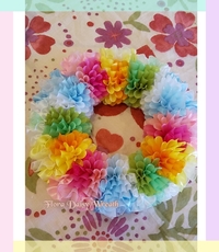 Flora Daily Wreath フローラデイジーリース