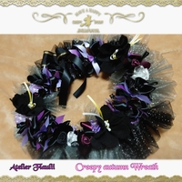 Creepy autumn lei ＆ Wreath クリーピーオータムレイ　＆リース