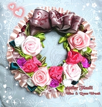 Wine & Roses Wreath   ワインと一緒に。ローズリース