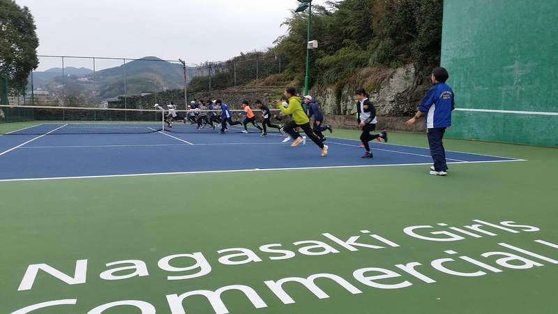 長崎女子商業高校合同練習会