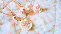 【まとめ買い用】白バラ刺繍セット