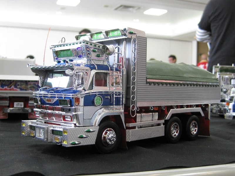 ムネトラ 1／14 VキャンターフルスクラッチWPL改レトロ希少