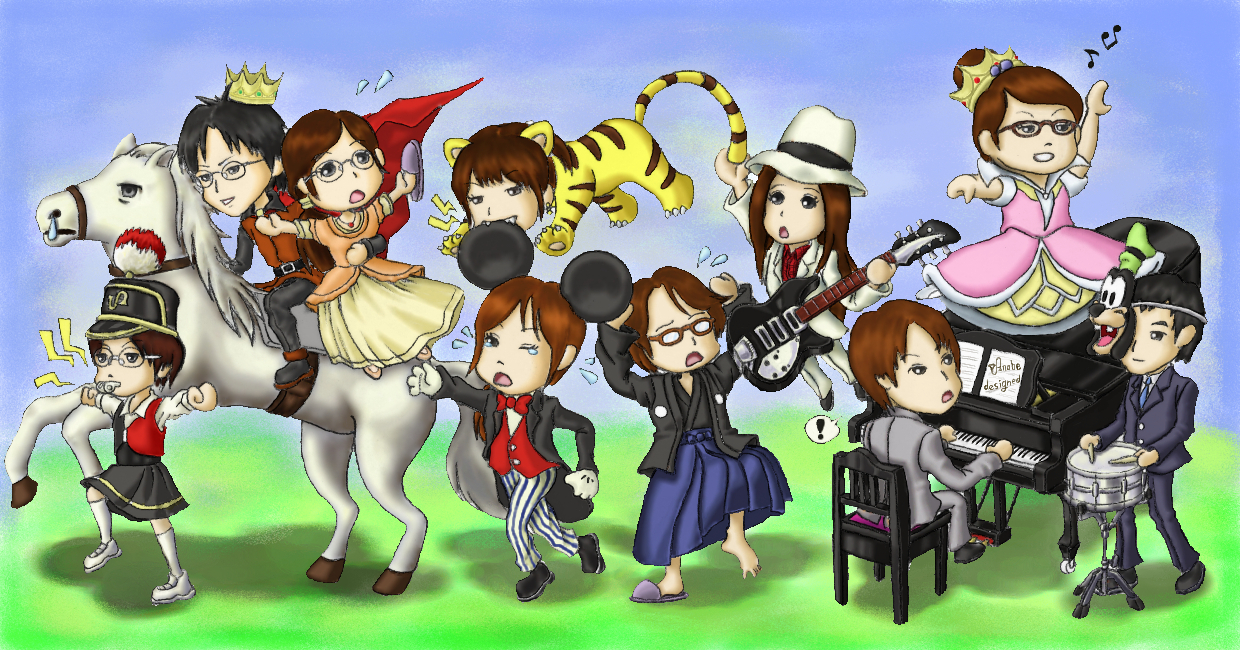 トロンボーンアンサンブル メランジェ アルバム イラスト