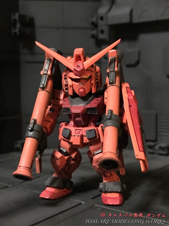 TOM ART MODELLING FACTORY SDキャスバル専用ガンダム (ご依頼品)