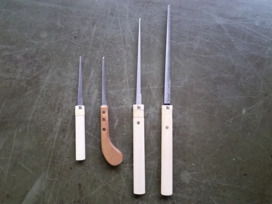 手引き鋸職人のホームページ NAKACHO HANDSAW FACTORY 廻し挽き鋸