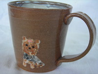 陶芸ねるこ窯の公式ホームページ ギャラリー 犬の陶器