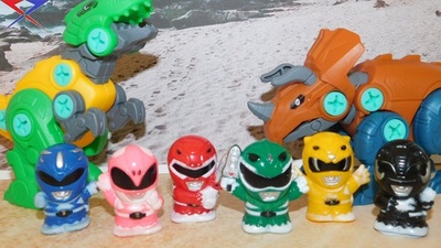 恐竜戦隊ジュウレンジャー6人の指人形