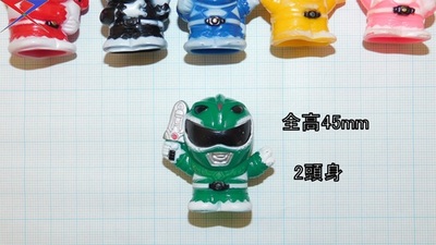 恐竜戦隊ジュウレンジャー6人の指人形