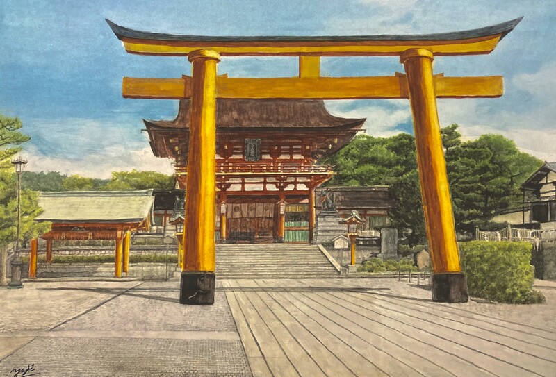京の水彩風景画家 山本祐嗣 作品紹介～新作～