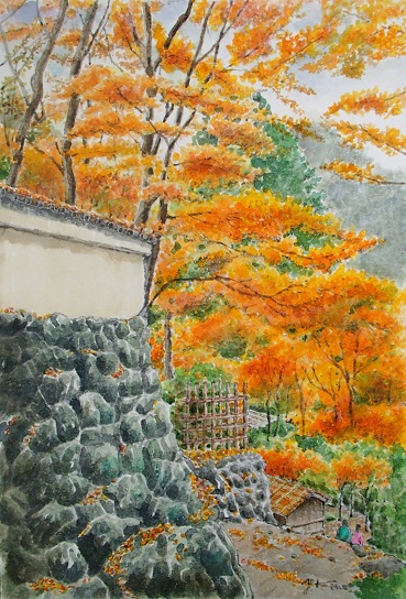 杵渕やすおギャラリー 水彩画