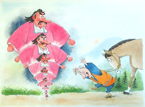 童画リトグラフ　杵渕やすお 杵渕やすおギャラリー 童画