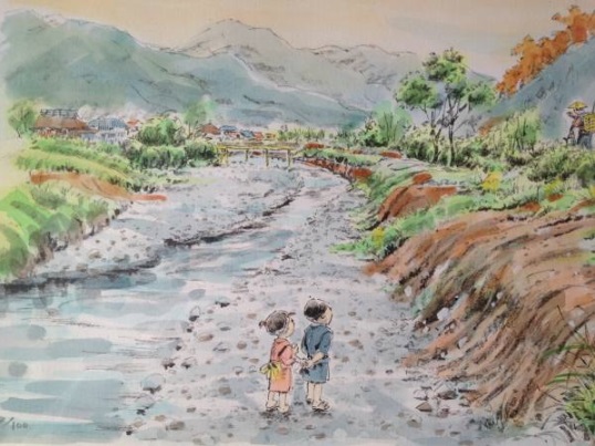 杵渕やすおギャラリー 水彩画